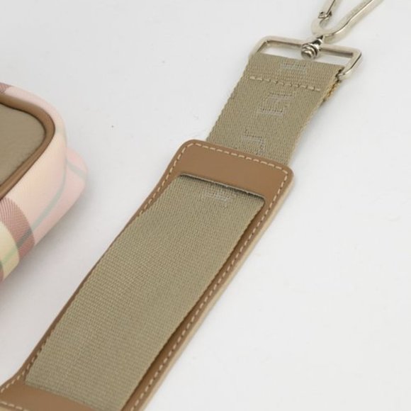 Burberry Pink Nova Check Shoulder Bag - Picture 11 of 11